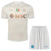 Camisola + Calções SSC Napoli Criança Equipamento 2ª 2025-26
